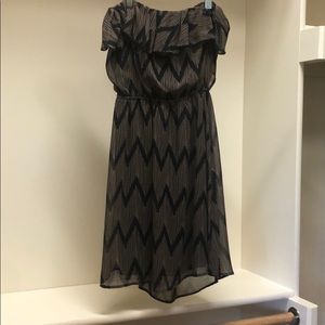 Zig zag design dress